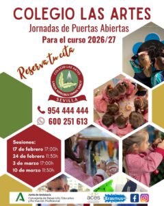 Jornada de puertas abiertas Colegio las artes de Sevilla